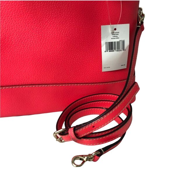 Kate Spade Bag Set Small Rachelle Neda Wellesley Zip Around Wallet Hot Rose Pink - Picture 3 of 10